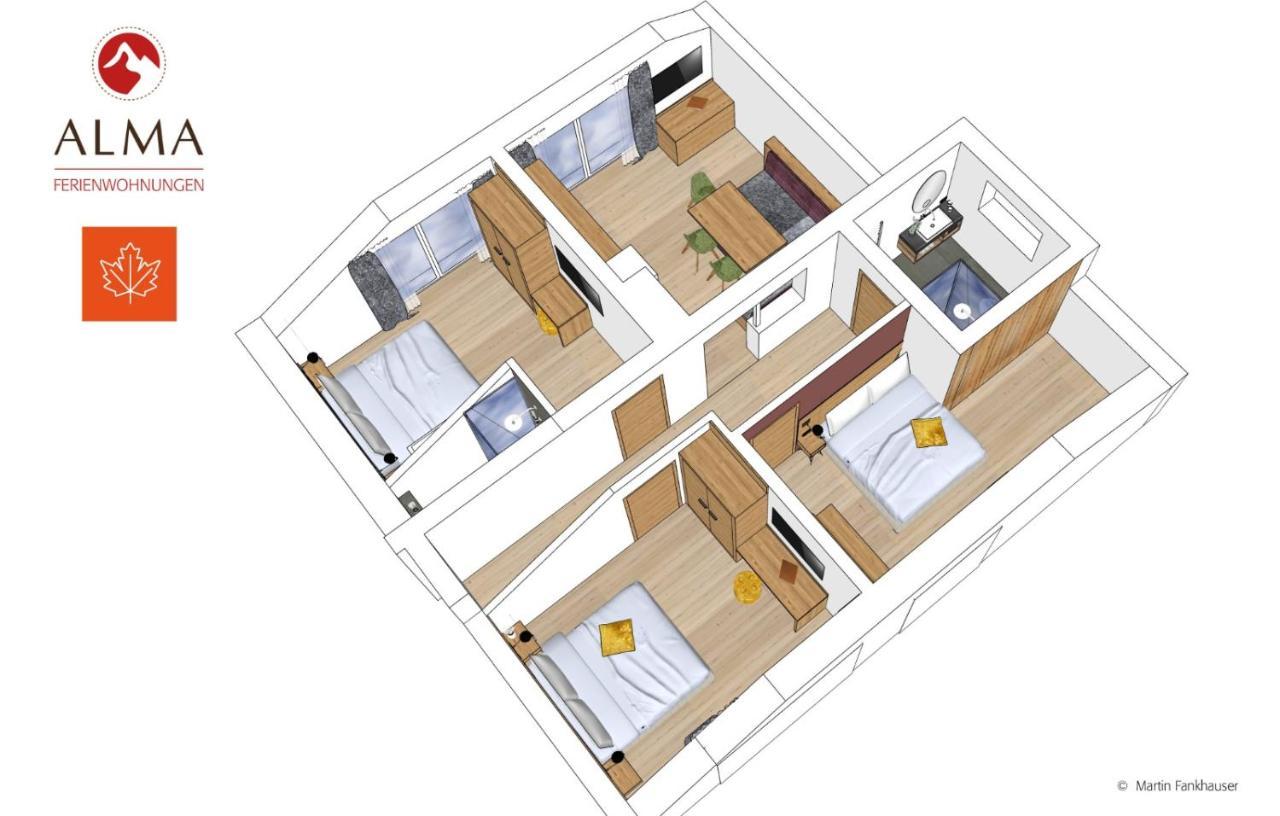 Alma Appartements Mayrhofen Esterno foto